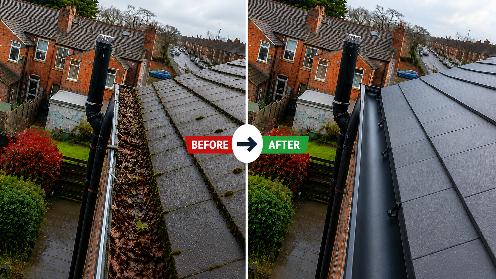 Before and After: Real Birmingham Gutter Cleaning Results That Saved Properties From Water Damage